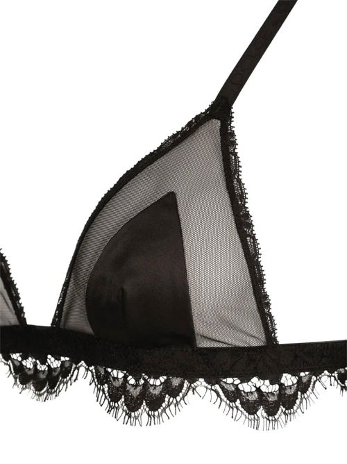 lace-detailing semi-sheer bra Dolce & Gabbana | O1E31TONN35N0000